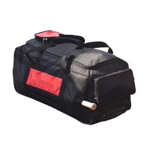 Bright green with outer trolley kit bag for cricket