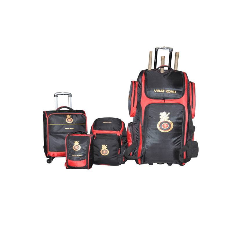 Customized Ipl Team Rcb Branded Luggage Kit Bag With The Travel Bag,  Backpack And The Shoe Bag at Rs 888/piece | टीम किट बैग in Faridabad | ID:  2850040820933